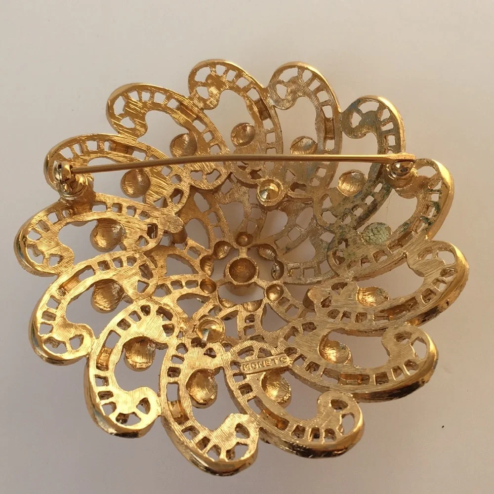 Ladies’ Monet Gold-tone Brooch